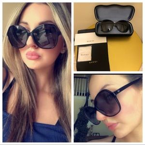 🔥BEST SELLER NEW Gucci oversized sunglasses🔥